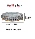 Sigaram 10 Inch Wedding Tray For Pooja Festival and Wedding Ceremany K4455