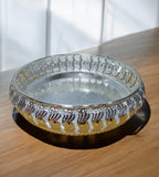 Sigaram 8 Inch Wedding Tray For Pooja Festival and Wedding Ceremany K4456