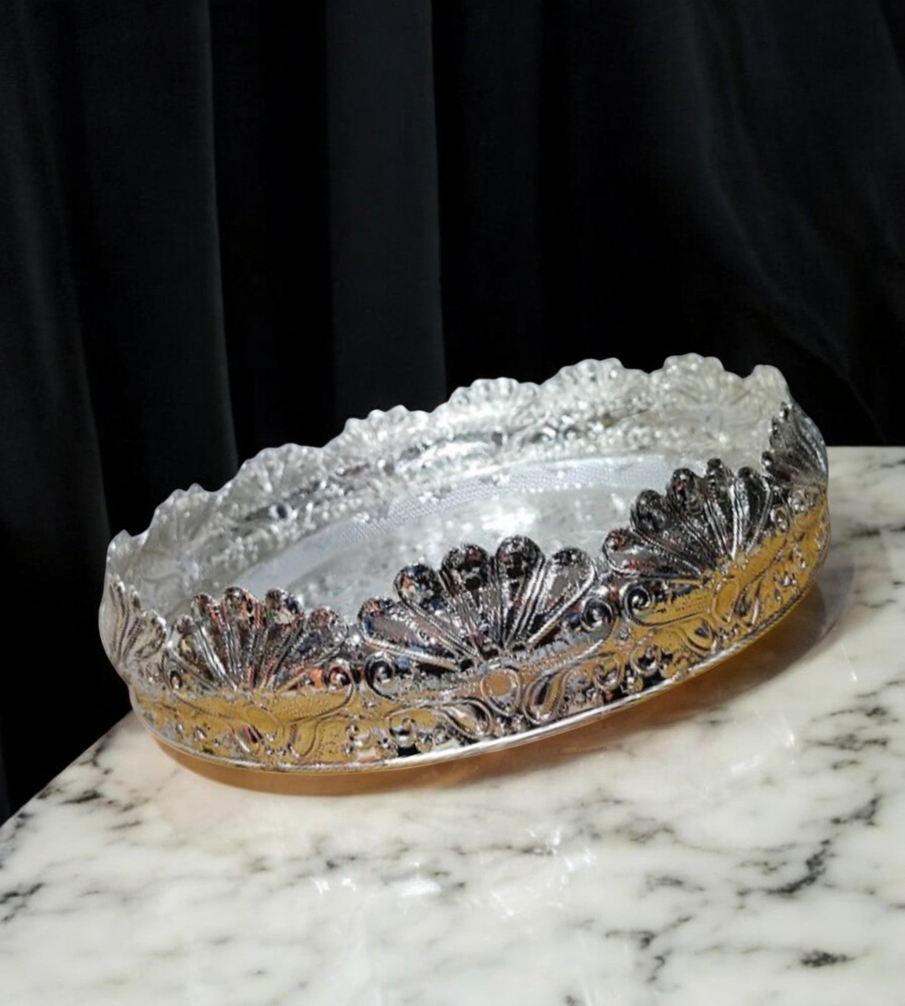 Sigaram 10 Inch Wedding Tray For Pooja Festival and Wedding Ceremany K4460