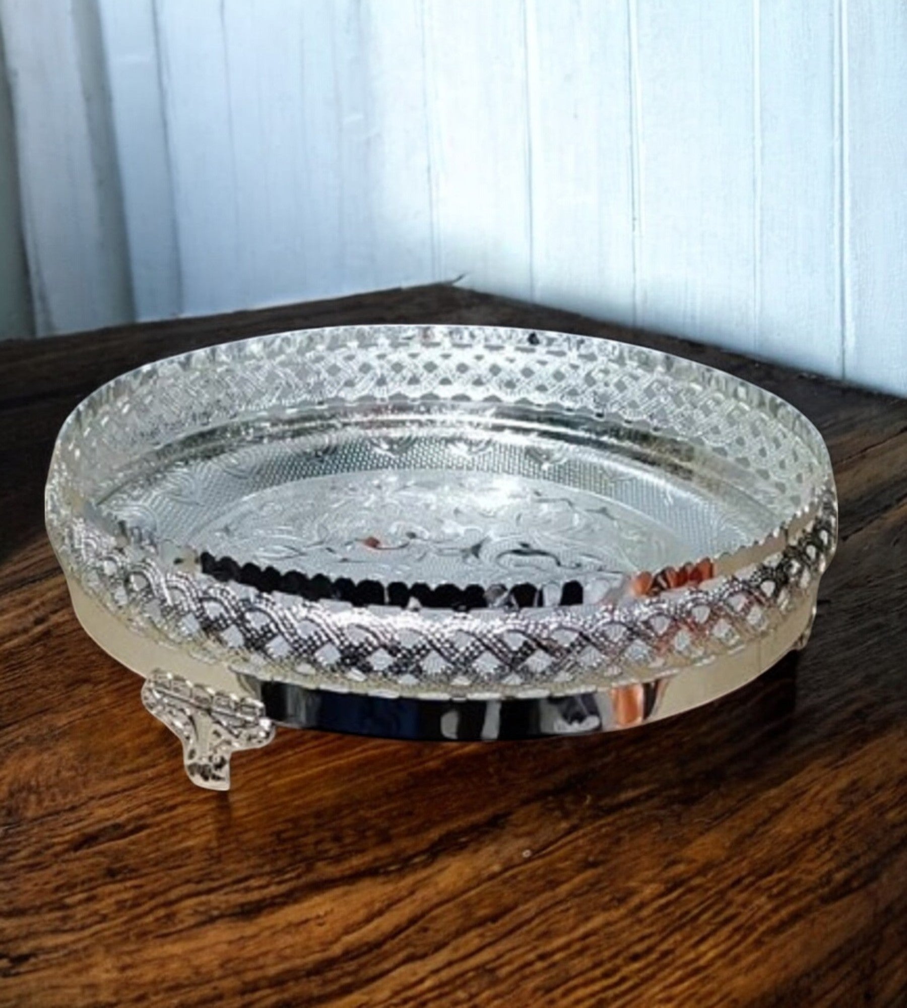 Sigaram 10 Inch Wedding tray For Home Pooja and Wedding Ceremany K4461