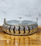 Sigaram 6 Inch Wedding Tray For Pooja Festival and Wedding Ceremany K4462