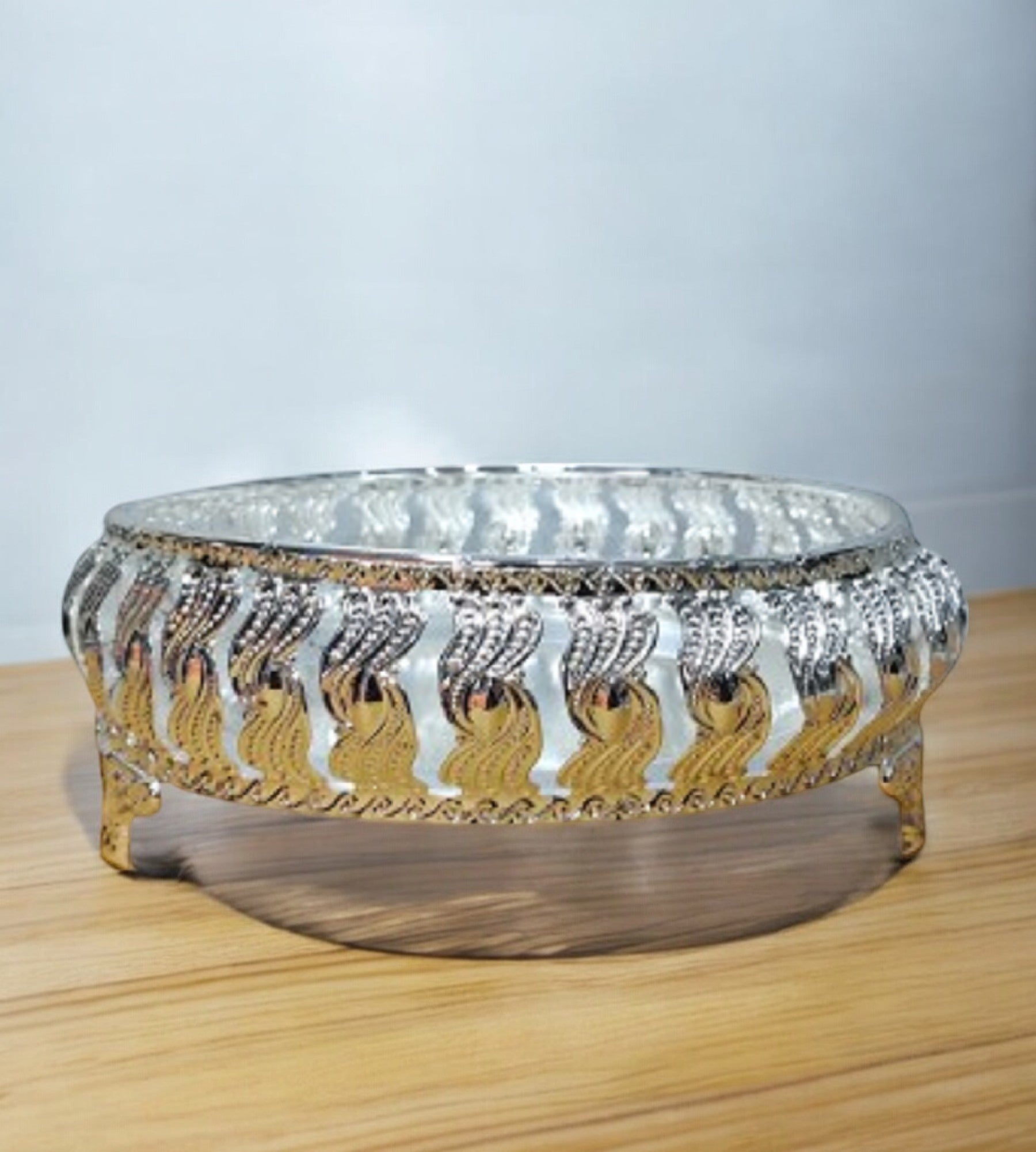 Sigaram 6 Inch Wedding Tray For Pooja Festival and Wedding Ceremany K4462