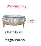 Sigaram 6 Inch Wedding Tray For Pooja Festival and Wedding Ceremany K4463