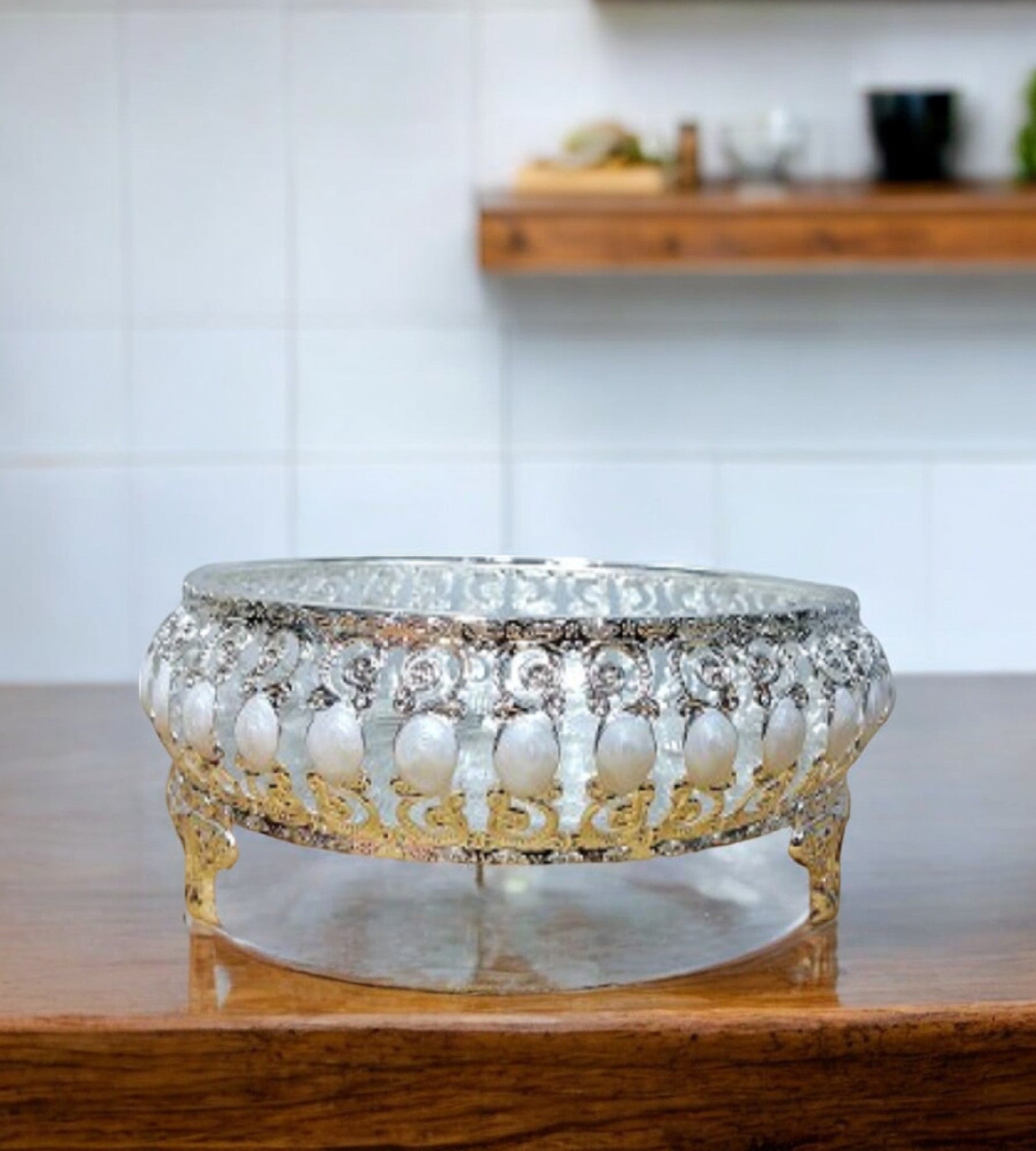 Sigaram 6 Inch Wedding Tray For Pooja Festival and Wedding Ceremany K4463