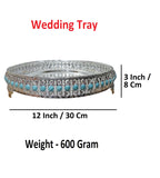 Sigaram 12 Inch Wedding Tray For Pooja Festival and Wedding  Ceremany K4464