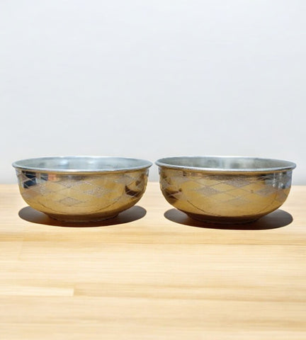 Sigaram German Silver 4 Inch Bowl For Home Pooja Decore K4482