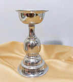 Sigaram Brass4.3 Inch Plain Diya For Home Pooja Decore K4497