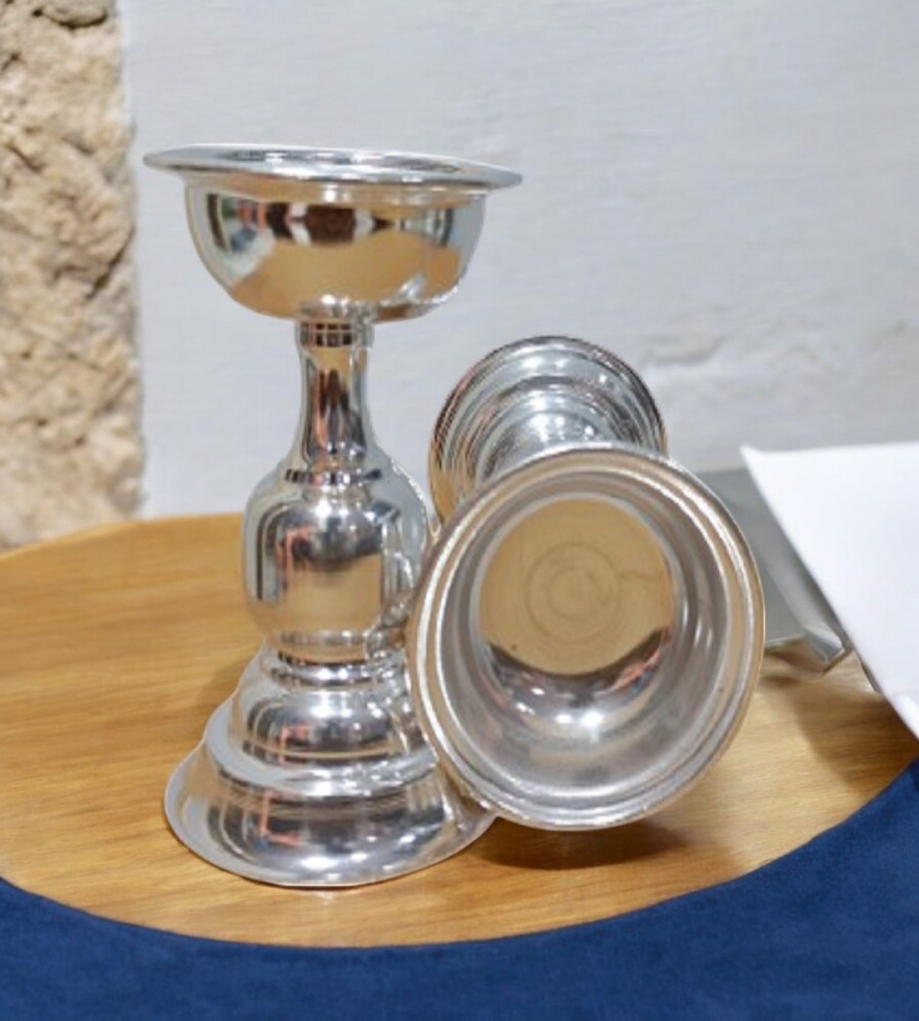 Sigaram Brass4.3 Inch Plain Diya For Home Pooja Decore K4497