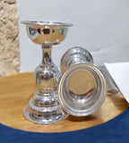 Sigaram Brass4.3 Inch Plain Diya For Home Pooja Decore K4497