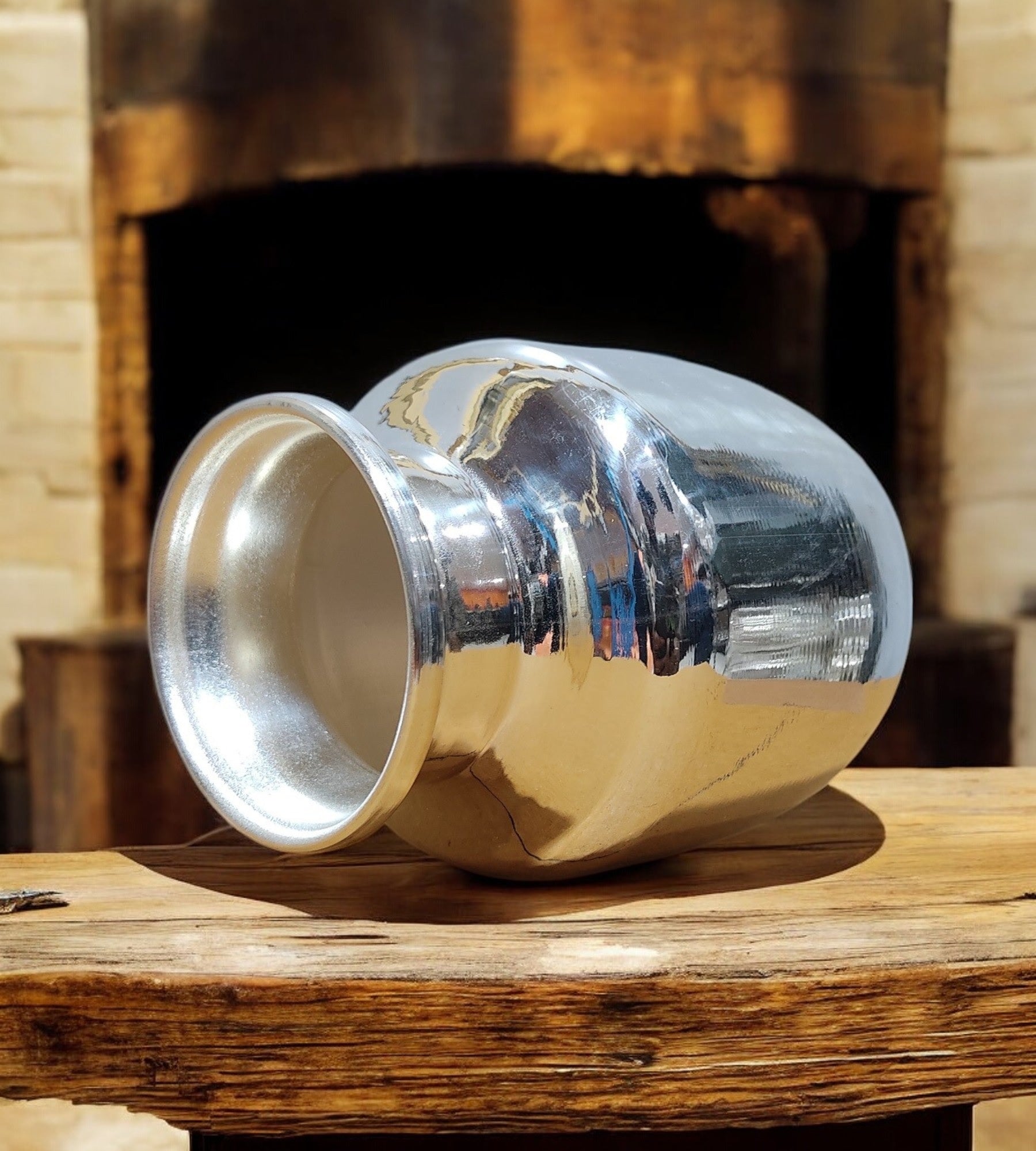 Sigaram Brass 4.5 Inch Plain Kalash / Chambu For Home Pooja Decore K4554