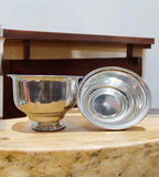 Sigaram Brass 3.5 Inch Plain Kum Kum Barani Cup For Home Pooja Decore K4555