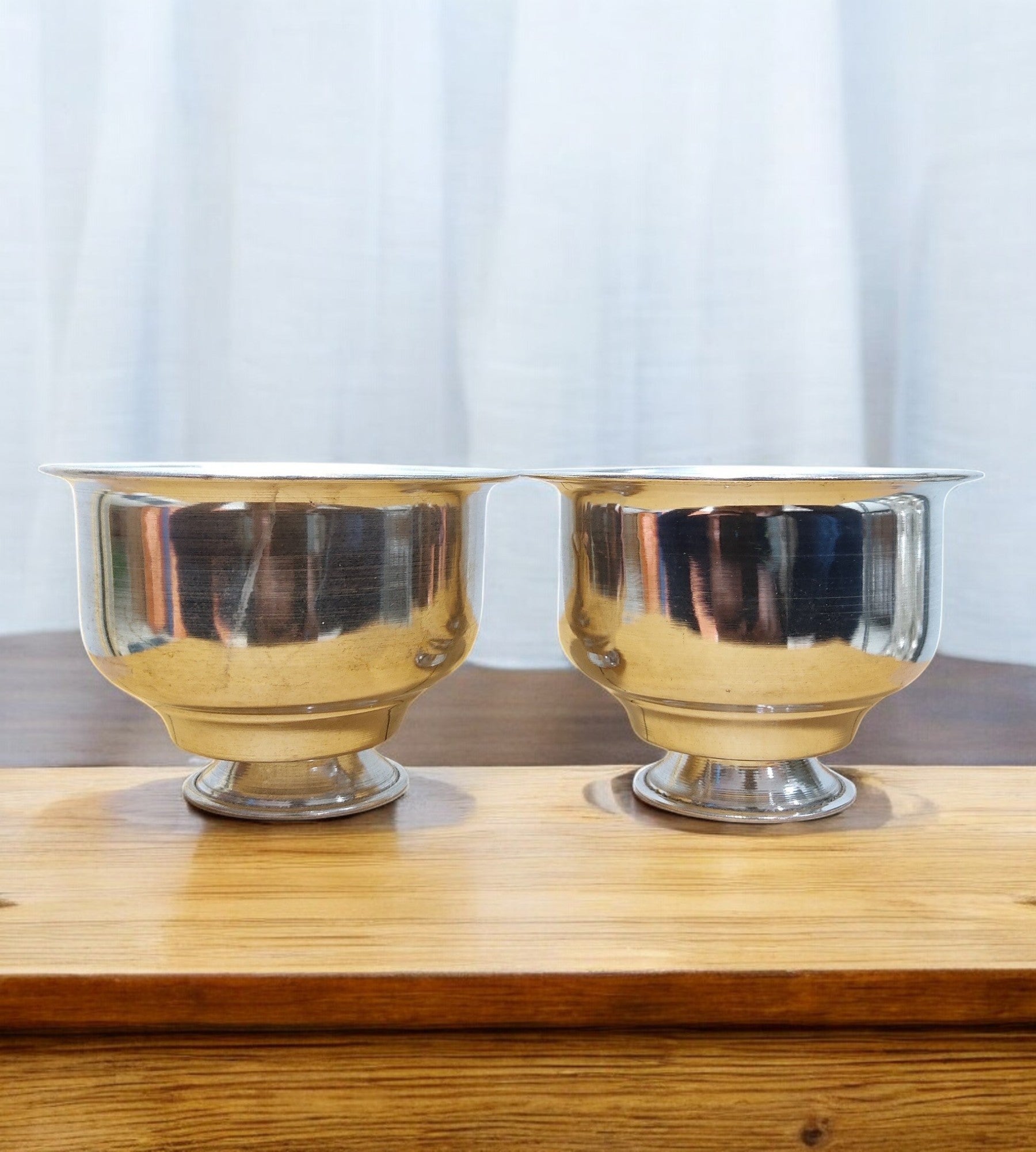 Sigaram Brass 3.5 Inch Plain Kum Kum Barani Cup For Home Pooja Decore K4555