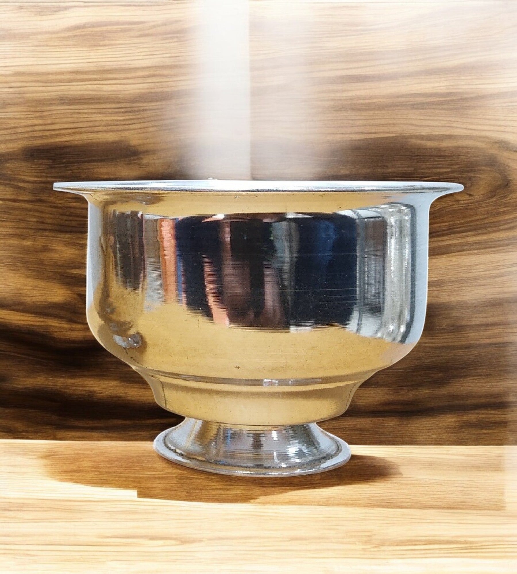 Sigaram Brass 3.5 Inch Plain Kum Kum Cup For Home Pooja Decore K4556