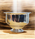 Sigaram Brass 3.5 Inch Plain Kum Kum Cup For Home Pooja Decore K4556
