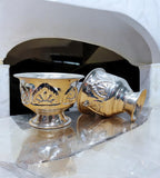 Sigaram Brass 2.5 Inch Kum Kum Bharani Cup For Home Poja decore K4559