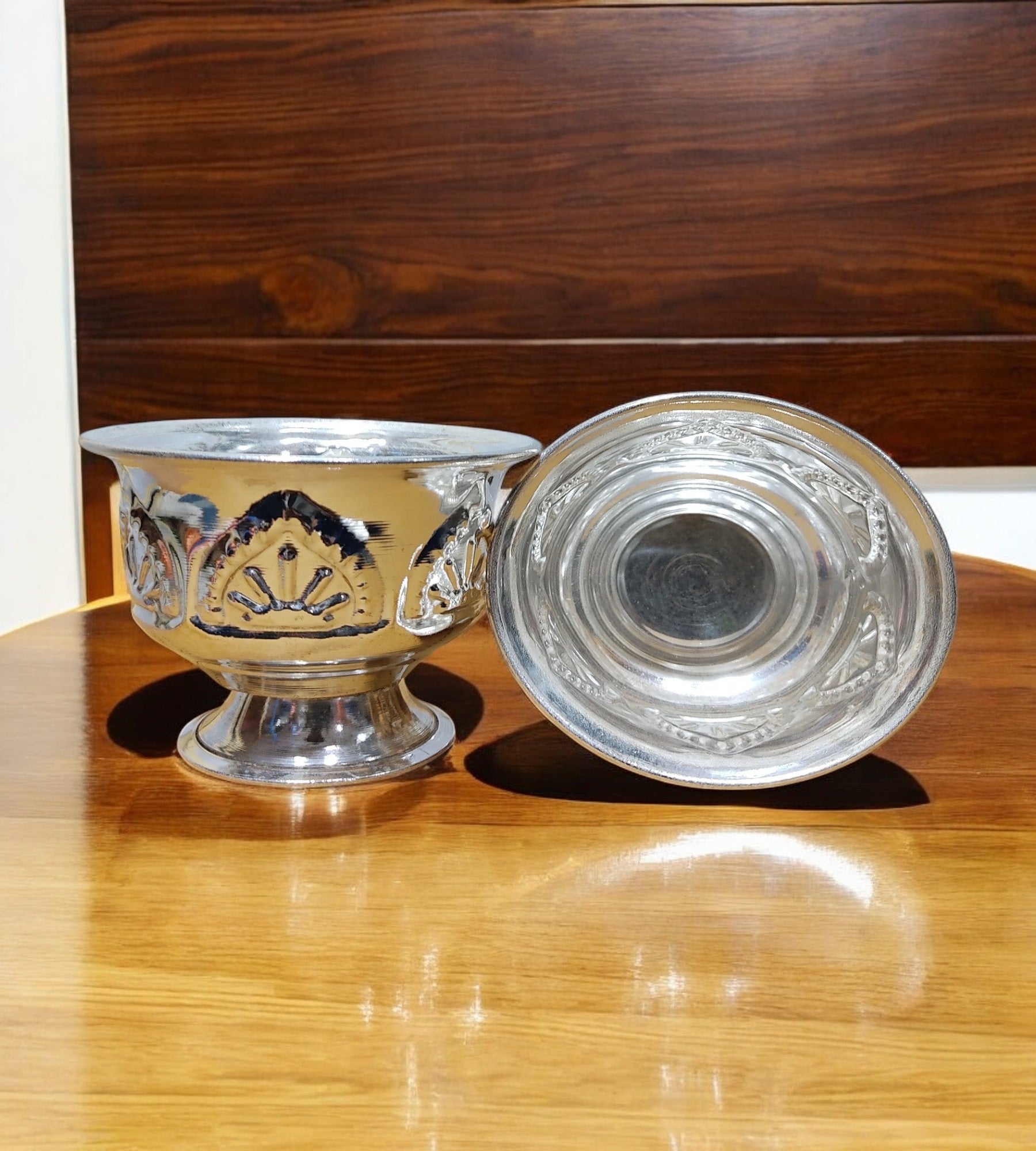 Sigaram Brass 2.5 Inch Kum Kum Bharani Cup For Home Poja decore K4559