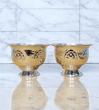 Sigaram Brass 2 Inch Kum Kum Bharani Cup For Home Pooja Decore K4560