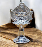 Sigaram Brass 4.5 Inch Fancy Laksmi Diya For Home Pooja Decore K4567