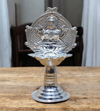 Sigaram Brass 4.5 Inch Fancy Laksmi Diya For Home Pooja Decore K4567