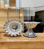 Sigaram Brass 2.5 Inch Flower Diya For Home Pooja Decore K4573
