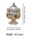 Sigaram Copper Meena Sindoor Kum Kum Cup For Home Pooja Festival K4585