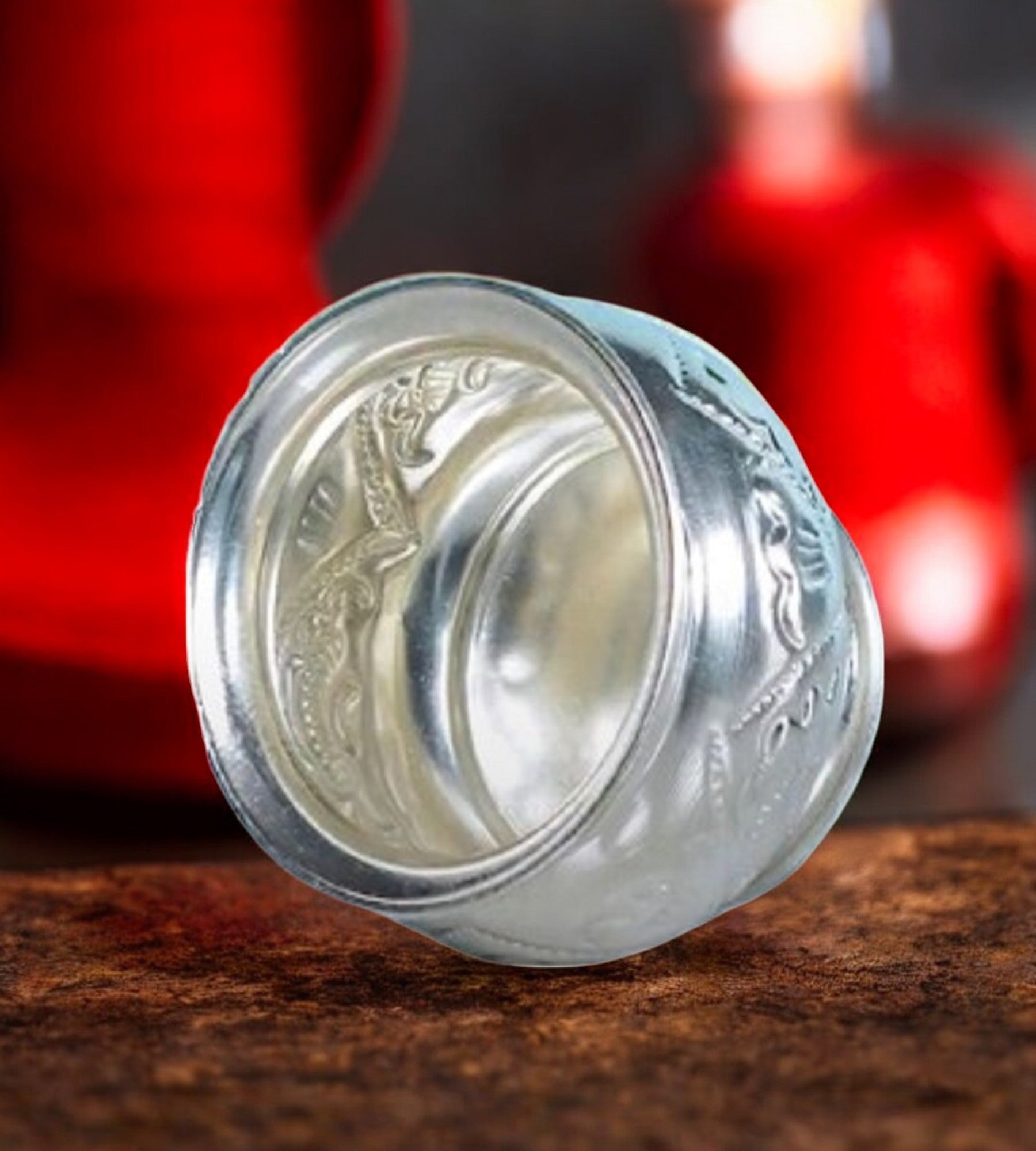 Sigaram German Silver 2.5 Inch Kum Kum Bharani Cup For Home Pooja Decor K4586