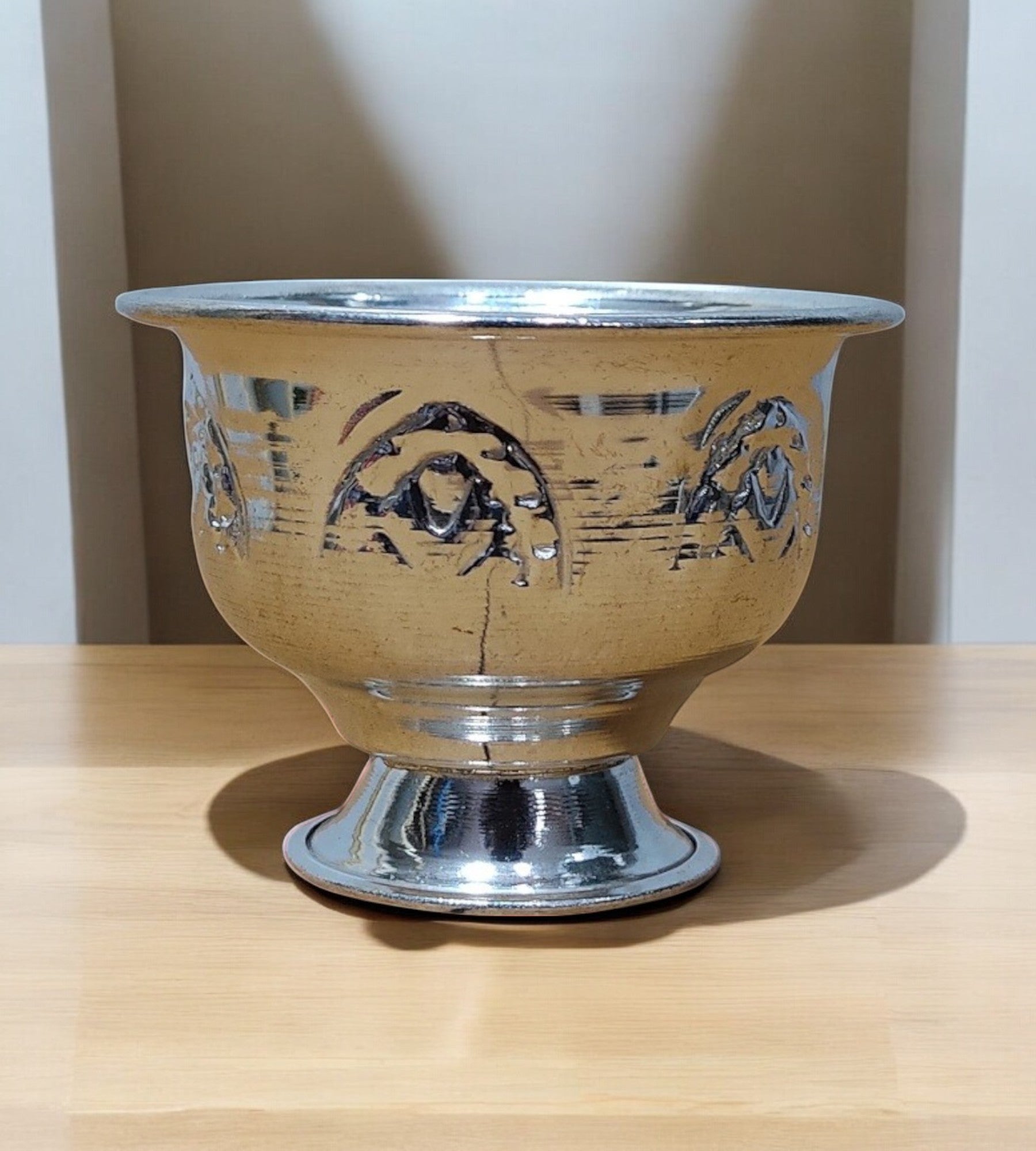 Sigaram Brass 2 Inch Kum Kum Bharani Cup For Home Pooja Decore K4591