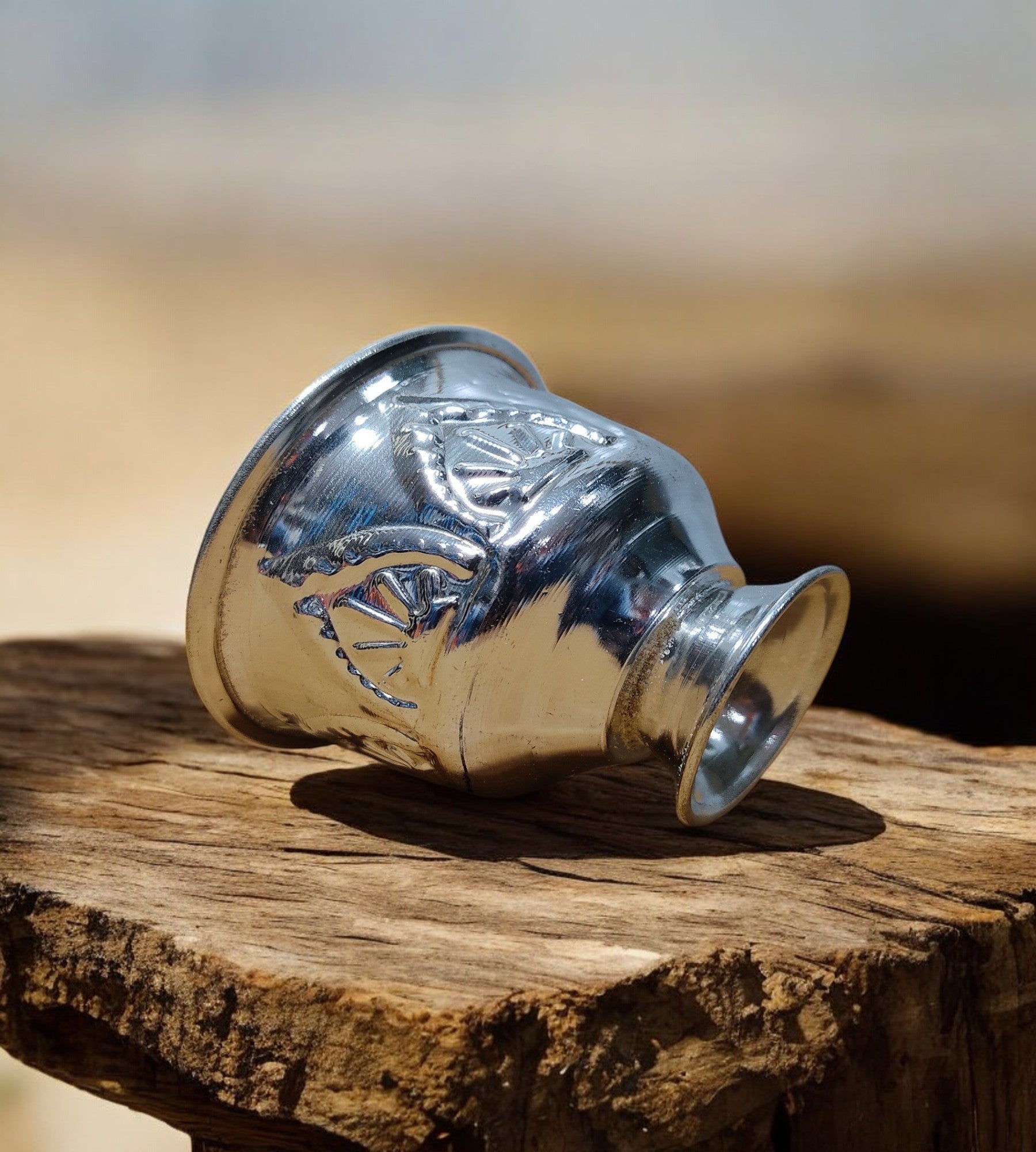 Sigaram Brass 2.5 Inch Kum Kum Bharani Cup For Home Poja decore K4592