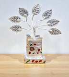 Sigaram Brass 3.5 Inch Tulsi Plant For Home Pooja Decore K4603