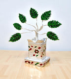 Sigaram Brass 3.5 Inch Tulsi Plant For Home Pooja Decore K4603