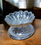 Sigaram Brass 1.3 Inch Flower Designed Diya For Home Pooja Decore K4604
