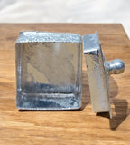 Sigaram Copper Square Shape Meena Sindoor Kum Kum Dabbi For Home Pooja Decore K4612
