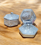 Sigaram Copper Hexagone Meena Sindoor Kum Kum Dabbi For Home Pooja Decore K4616