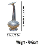 Sigaram Brass 6 Inch Rose Water Spinkler / Gulab Dani / Gangajal Spray For Wedding and Pooja Festival K4620