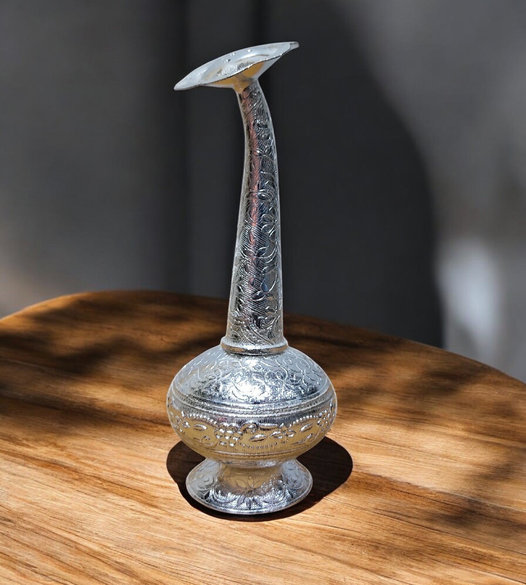 Sigaram Brass 6 Inch Rose Water Spinkler / Gulab Dani / Gangajal Spray For Wedding and Pooja Festival K4620