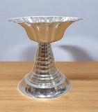 Sigaram Brass 3.5 Inch Flower Diya For Home Pooja Decore K4630