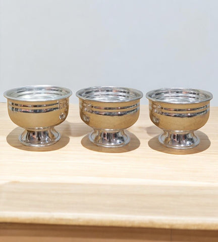 Sigaram German Silver 2 Inch Kum Kum Bharani Cup For Home Pooja Decore K4638