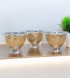 Sigaram Brass 2 Inch Fancy Kum Kum Cup For Home Pooja Decore K4639