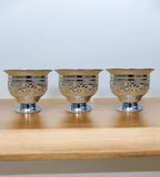 Sigaram 3 German Silver Kum Kum Barani is best for Home, Office and Temple Poojas K3117