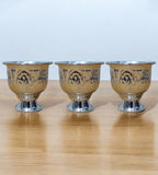 Sigaram Brass 2 Inch Kum Kum Bharani Cup For Home Pooja Decore K4640