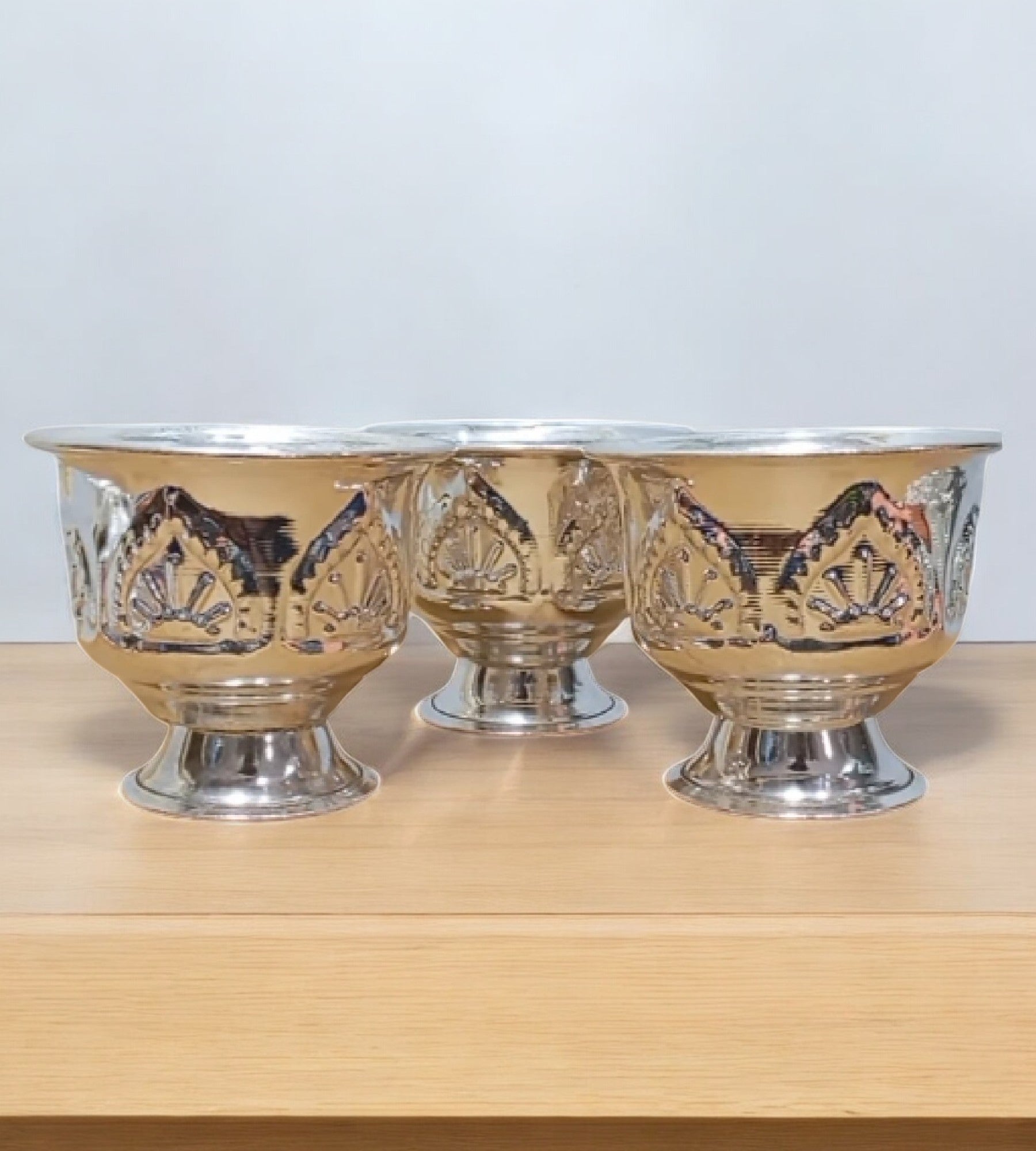 Sigaram Brass 2.5 Inch Kum Kum Bharani Cup For Home Pooja Decore K4641