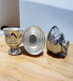 Sigaram Brass 2.5 Inch Kum Kum Bharani Cup For Home Pooja Decore K4641