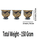 Sigaram Brass 2.5 Inch Kum Kum Bharani Cup For Home Pooja Decore K4641