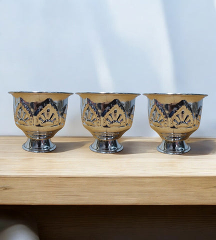 Sigaram Brass 2.5 Inch Kum Kum Bharani Cup For Home Pooja Decore K4641