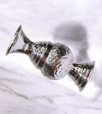 Sigaram German Silver 4.7 Inch Leaf Kalash For Home Pooja Decore K4666