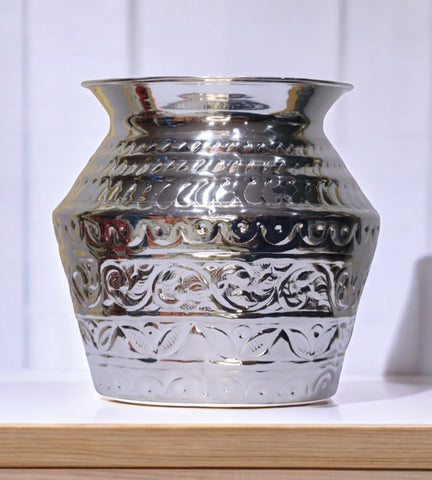 Sigaram Brass 6.7 Inch Serva / Bindige / Kalash For Home Pooja Festival K4670