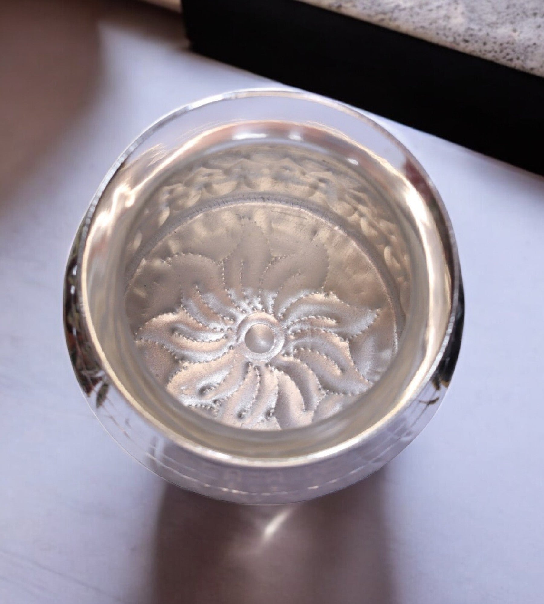 Sigaram Brass 5.5 Inch Serva / Kalash / Bindige For Home Pooja Decore K4671