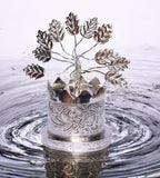 Sigaram Brass 4.5 Inch Tulsi Plant For Home Pooja Decore K4675