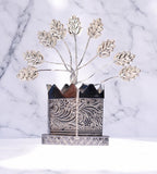 Sigaram Brass 4.5 Inch Hexangle Tulsi Plant For Hom Pooja Decore K4676