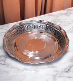 Sigaram 13.5 Inch Steel Design Plate For Home Pooja Decore K4679